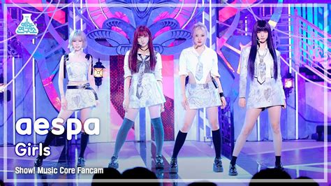 [예능연구소] Aespa Girls 에스파 걸스 Fancam Show Musiccore Mbc220716방송