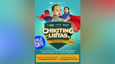 SM Supermalls Backs DOHs Chikiting Ligtas Vax Campaign