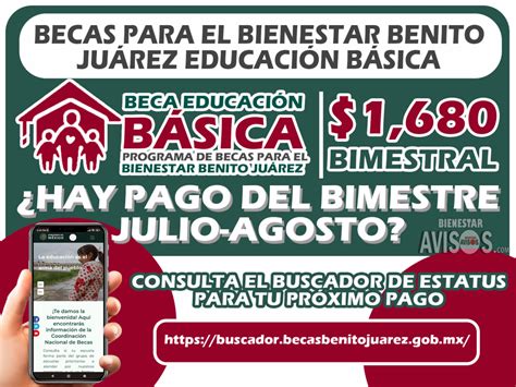 Becas para el Bienestar Benito Juárez Educación Básica Hay pago del