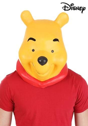 Disney Winnie The Pooh Deluxe Pooh Adult Latex Mask Disney Masks