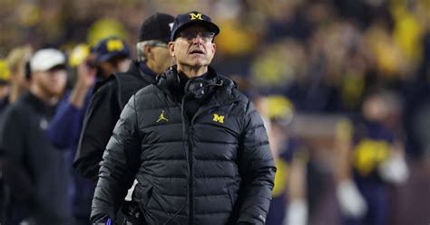 Jim Harbaugh To Travel With Michigan For Maryland Game Amid Suspension News Scores