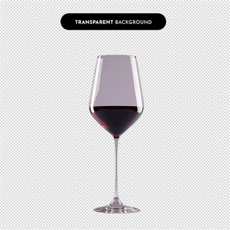 Premium Psd Wine Glass Isolated Transparent Background