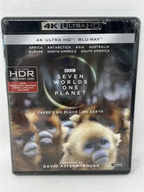 SEVEN WORLDS ONE Planet 4k Ultra HD Blu Ray 6 Disc Set 13 97