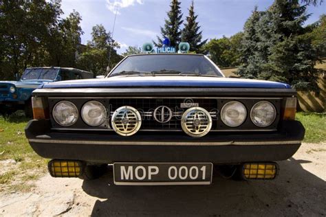 Fso Polonez Car Police Editorial Photography Image Of Base