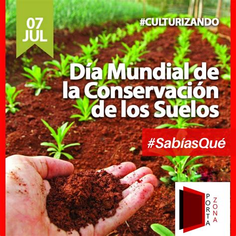 Día Internacional De La Conservación Del Suelo Portazonado