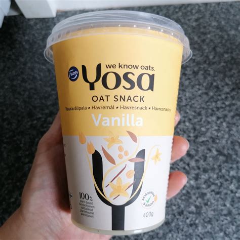 Yosa Oat Snack Vanilla Reviews Abillion