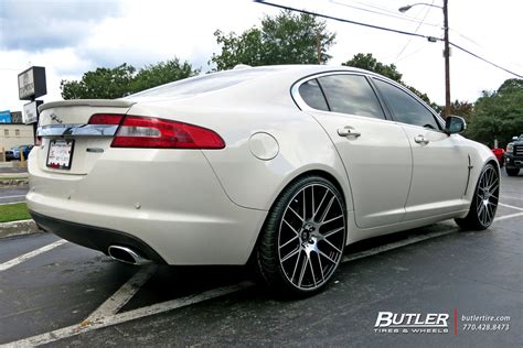 Jaguar XF with 22in Lexani CSS8 Wheels exclusively from Butler Tires ...