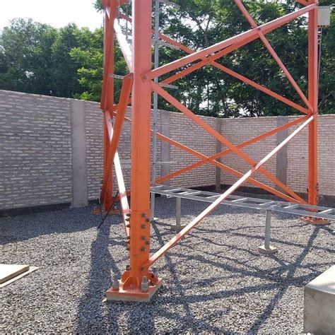 Wholesale Hot DIP Galvanized High Quality Telecommunication Steel Tower Telecom Tower And
