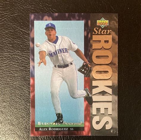 Mlb Rookie Card Upper Deck Alex Rodriguez Rc Seattle