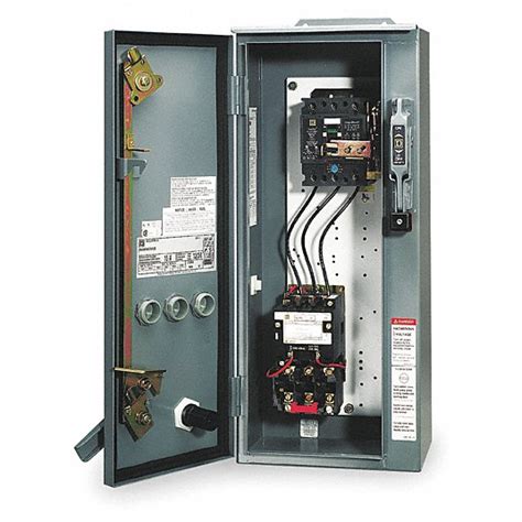 Square D Nema Circuit Breaker Combination Starter 2 Nema Size 45 A