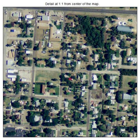 Aerial Photography Map Of Oberlin Ks Kansas