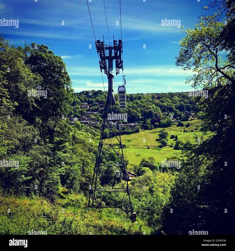 Matlock bath cable cars hi-res stock photography and images - Alamy