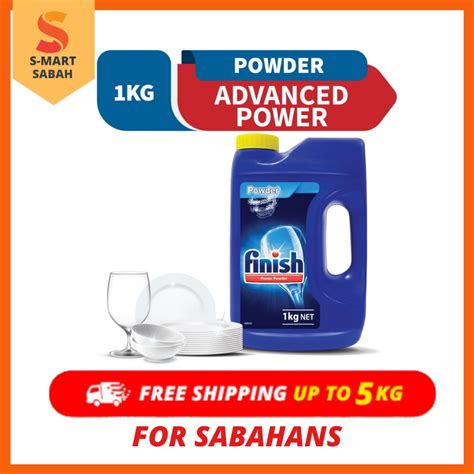 Sabah Finish Dishwasher Cleaning Lemon Powder Kg Shopee Malaysia