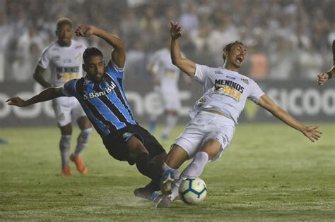 Brasileirão 2019 Santos 0x3 Grêmio Grêmio1983