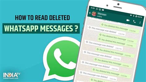 Whatsapp Tips And Tricks Here S How You Can Read Deleted Whatsapp