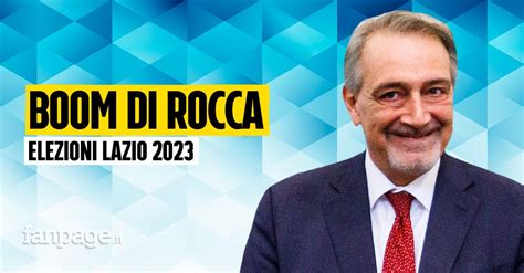 Chi Ha Vinto Le Elezioni Regionali Nel Lazio Francesco Rocca Nuovo