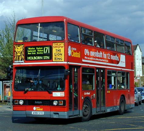 Filelondon Central Bus T991 A991 Sye 1994 Leyland Titan B15 Forest