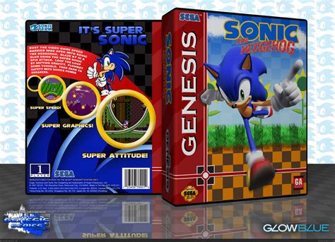 Viewing Full Size Sonic The Hedgehog Box Cover