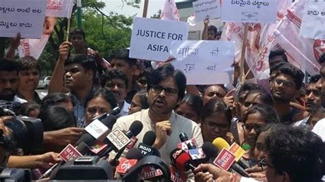 Janasena Chief Shri Pawan Kalyan S Protest Over Kathua Phot