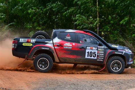 Team Mitsubishi Ralliart S Triton Finishes In First Place Overall At