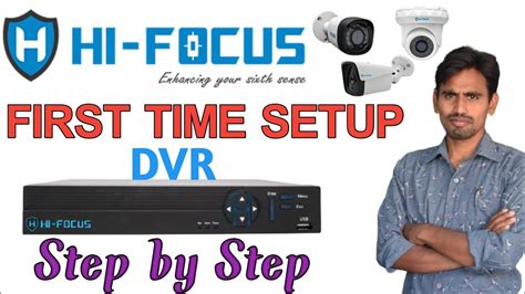 Hi Focus Dvr Startup Wizard Setup In Telugu Hi Focus DVR Settings By