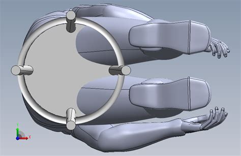 Y6896 人体模型 坐姿1 Sldasm Solidworks 2012 模型图纸下载 懒石网