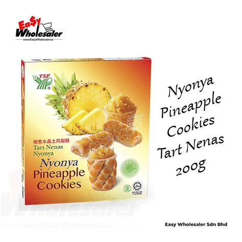 Pmn Biscuits Nyonya Pineapple Cookies Tart Nenas G