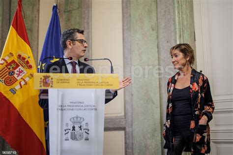 Bolaños Se Reune Con La Presidenta Del Consejo General De La Abogacía Española Europapress