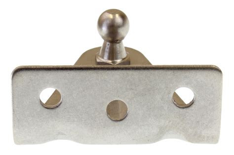 Gas Strut Bracket With 3 Hole Fixing Points Stainless Steel