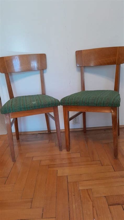 Krzesła lata 60 70 te 2 sztuki Warszawa Mokotów OLX pl