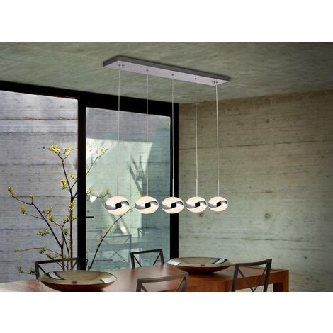 Schuller Lipse Integrated Led Light Cluster Drop Bar Ceiling