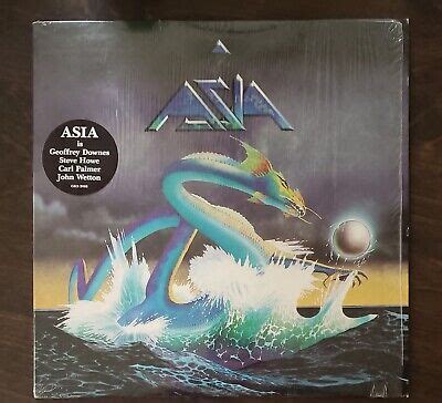 Asia Self Titled Album Ghs Open In Shrink W Hype Sticker Nm