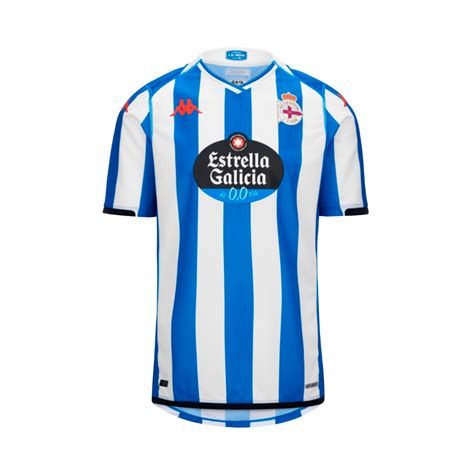 Camiseta Kappa Deportivo La Coruña Primera Equipación 2023 2024 Blue