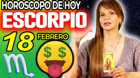 🤑 💲 Te LloverÁ Dinero 💲 🤑 Monhi Vidente 🔮 Horóscopo De Hoy Escorpio 18 De Febrero 2023 ️