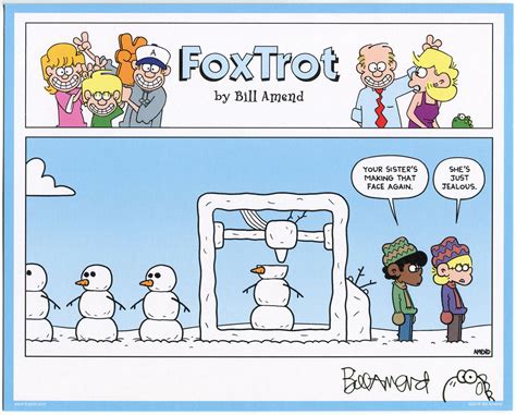 Printer Wonderland Signed Print Foxtrot Comic By Bill Amend The