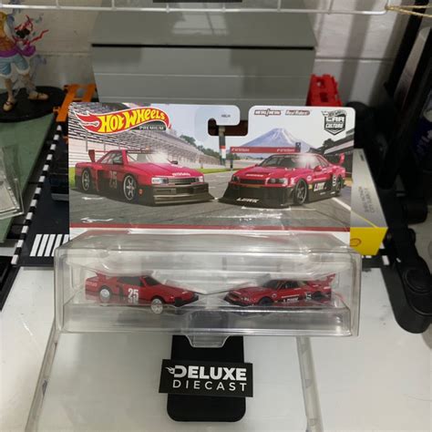 Jual Hot Wheels Premium Two Pack Lbwk Nissan Skyline Sillhouette Dan Lb Er Japan Card