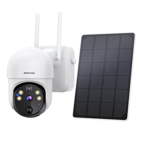 Choetech PTZ Solar Outdoor Security Camera Full HD 1080P - домашна ...