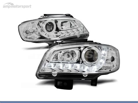 Faros Delanteros Luz Diurna Led Para Seat Ibiza Cordoba K