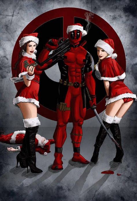 Deadpool Happy Xmas By Artjunctions R Deadpool