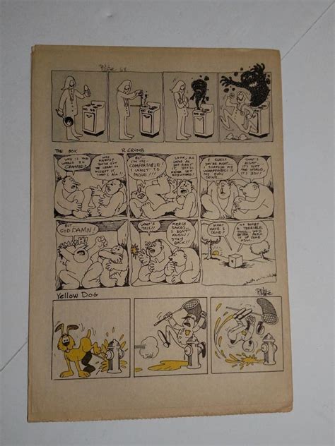 Original 1968 Yellow Dog comic pages, Vol.1, #3, R. Crumb, Joel Beck ...