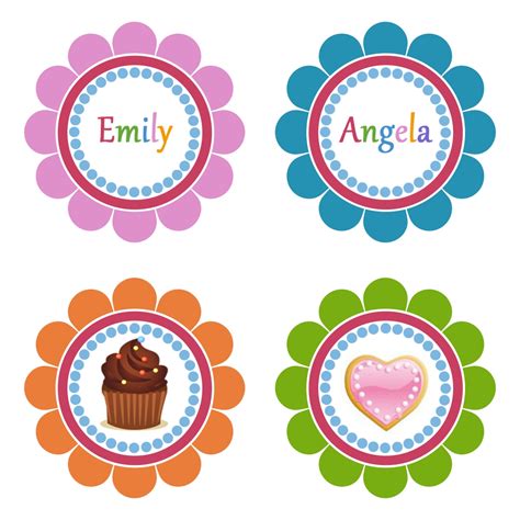 Cake Topper Template Editable