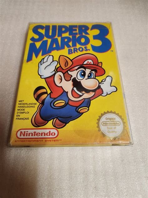 Nintendo Super Mario Bros 3 Nes Video Game In Original Box