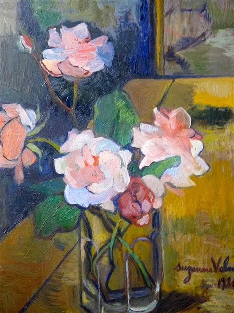 Suzanne Valadon Bouquet De Roses Painting By Les Classics Fine Art