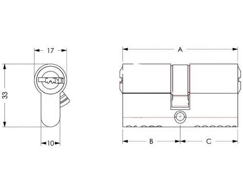 Cylinder Lock Assa Abloy Cy Din