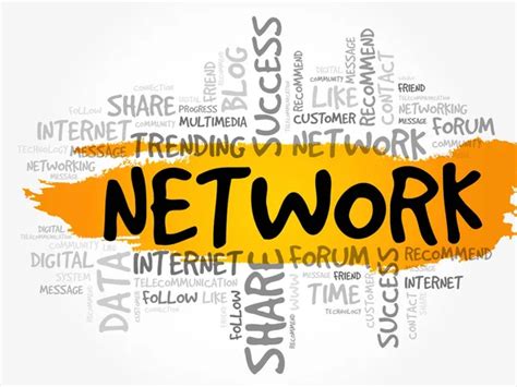 Network Word Cloud Stock Vector By ©dizanna 101103366