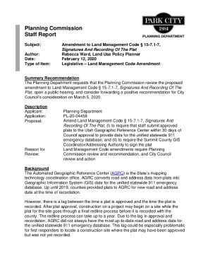 Fillable Online Planning Commission Staff Report Template Pleasanton