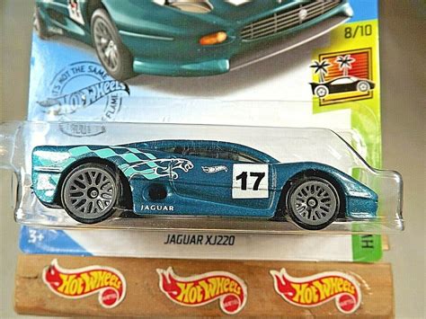 Hot Wheels HW Exotics JAGUAR XJ Aqua W Gary Lace Spoke Wheels Contemporary