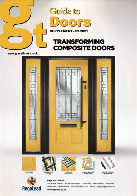 September Supplement 2021 Transforming Composite Doors Glass Times