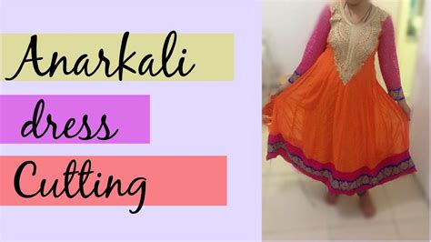 24 Panel Anarkali Dress Part 1 Marking And Cutting YouTube