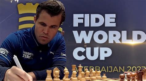 Magnus Carlsen Vs Vassily Ivanchuk Fide World Cup Round Youtube